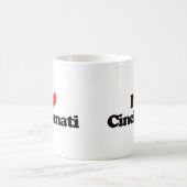 I Love Cincinnati Koffiemok (Center)