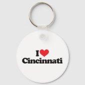 I Love Cincinnati Sleutelhanger (Voorkant)