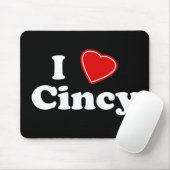 I Love Cincy Muismat (Met muis)