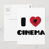 I Love Cinema Briefkaart (Voorkant / Achterkant)