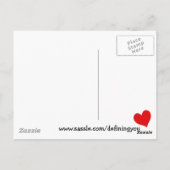 I Love Cladistics Briefkaart (Achterkant)