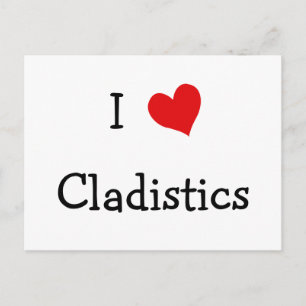 I Love Cladistics Briefkaart
