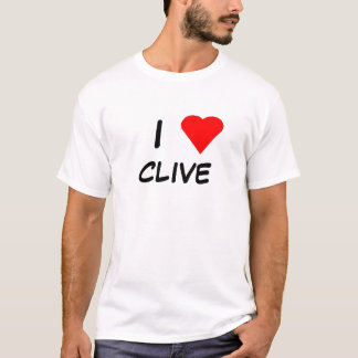 I Love Clive T-shirt