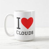 I love clouds koffiemok (Links)