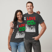I Love CO2 Diesel klimaatverandering grappig cadea T-shirt (Unisex)