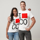 I Love CO Colorado T-Shirt (Unisex)
