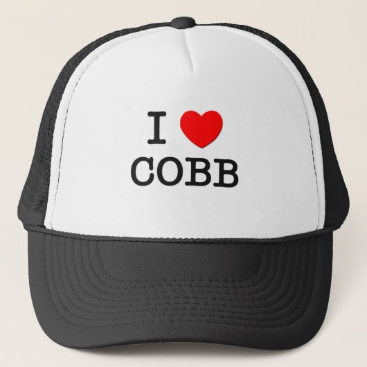 I Love Cobb Trucker Pet (Voorkant)