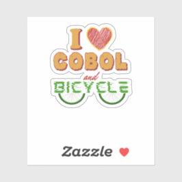 I Love Cobol Programming and The Bicycle Sticker