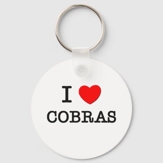 I Love COBRAS Sleutelhanger (Voorkant)