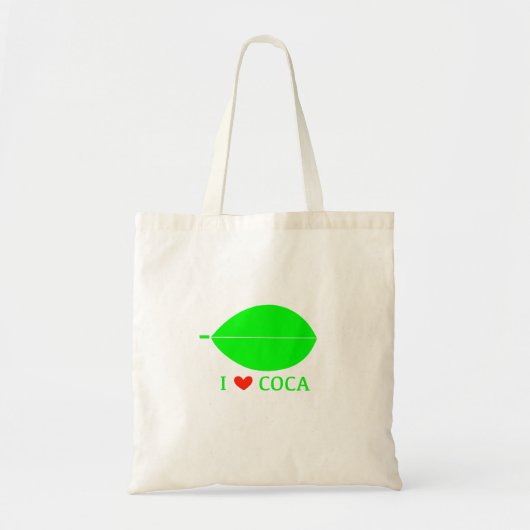 I LOVE COCA tote bag  (Voorkant)