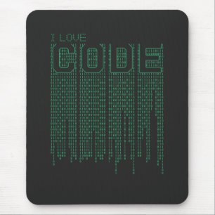 I Love Code Muismat