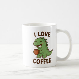 I Love Coffee Design – Cute Coffee Lover  Koffiemok