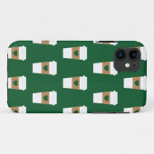 I Love Coffee Disposable Coffee Cup Case-Mate iPhone Case (Achterkant (horizontaal))