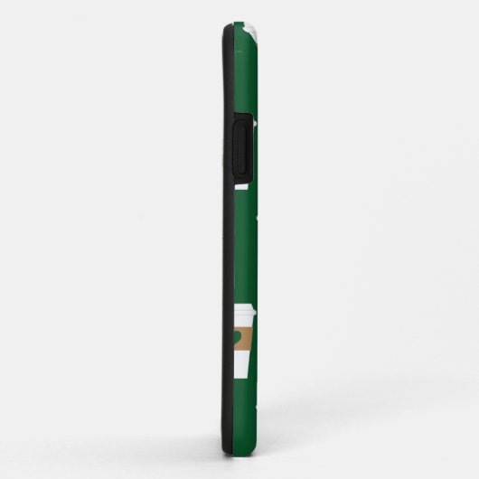 I Love Coffee Disposable Coffee Cup Case-Mate iPhone Case (Achterkant/rechts)