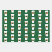 I Love Coffee Disposable Coffee Cup Inpakpapier Vel (Voorkant 2)