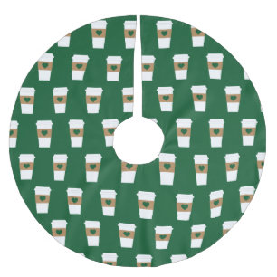 I Love Coffee Disposable Coffee Cup Kerstboom Rok
