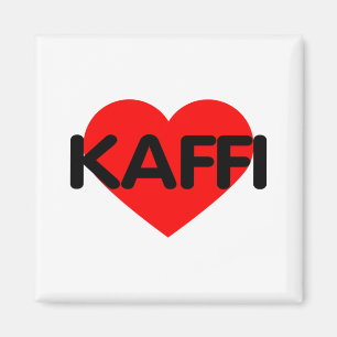 I Love Coffee - Kaffi Magneet