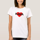I Love Coffee - Kava Litouwen T-shirt (Voorkant)