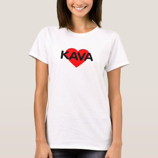 I Love Coffee - Kava Litouwen T-shirt (Voorkant)