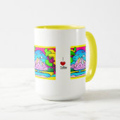 I Love Coffee-psychedelic mountable, stream & bome Mok (Voorkant rechts)