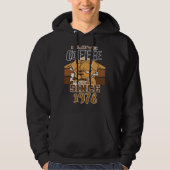 I love coffee since 1978 hoodie (Voorkant)