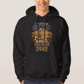 I love coffee since 2002 hoodie (Voorkant)