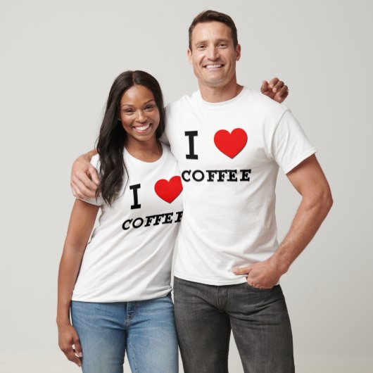 I Love Coffee T-Shirt (Unisex)