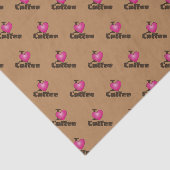 "I Love Coffee" Tissuepapier (Detail)