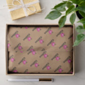 "I Love Coffee" Tissuepapier (Geschenk)