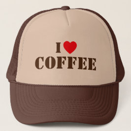I Love Coffee™ Trucker Hat Pet