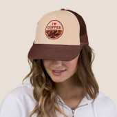 I Love Coffee™ Truckerhoed Trucker Pet (In situ)