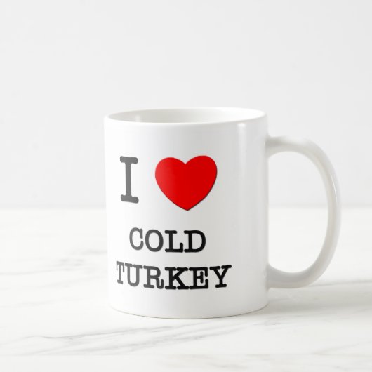 I Love Cold Turkey Koffiemok (Rechts)