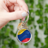 I Love Colombia Flag Sleutelhanger (Hand)