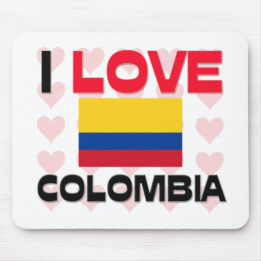 I Love Colombia Muismat (Voorkant)