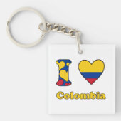I love Colombia Sleutelhanger (voorkant)