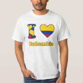 I love Colombia T-shirt (Voorkant)