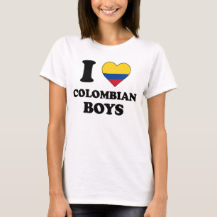 I love Colombian Boys T-shirt