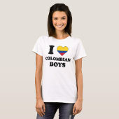 I love Colombian Boys T-shirt (Voorkant volledig)