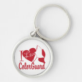 I Love ColorGuard Sleutelhanger (Voorkant)