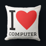 I love computer kussen<br><div class="desc">I love computer ,  for machine lovers</div>