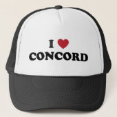 I Love Concord California Trucker Pet (Voorkant)