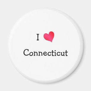 I Love Connecticut Magneet