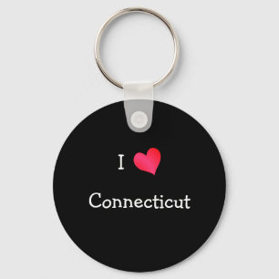 I Love Connecticut Sleutelhanger