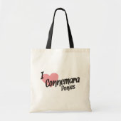 I Love Connemara Ponies Canvas tas (Voorkant)
