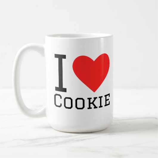 I love cookie koffiemok (Links)