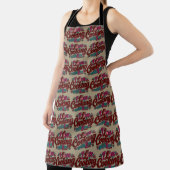 I love cooking with you printed apron schort (Insitu)