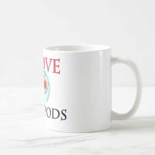 I Love Copepods Koffiemok (Rechts)