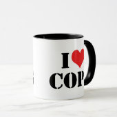 I Love Cops Mok (Voorkant rechts)