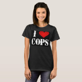 I Love Cops tshirts (Voorkant volledig)