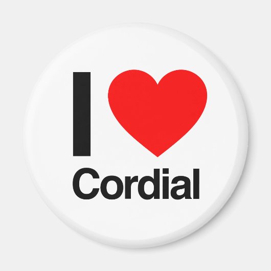 i love cordial magneet (Voorkant)